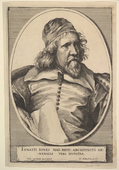 Inigo Jones, 1655. od Wenceslaus Hollar