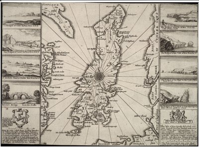 Ostrov Man od Wenceslaus Hollar