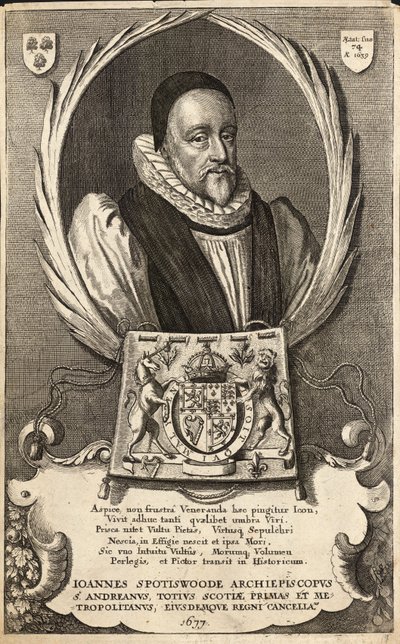 John Spottiswoode. stát 3 od Wenceslaus Hollar