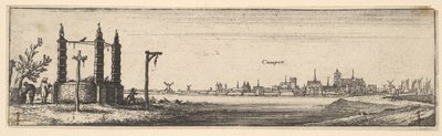 Kampen, 1642-44. od Wenceslaus Hollar