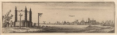 Kampen, kolem 1632. od Wenceslaus Hollar