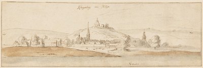 Klingenberg nad Mohanem od Wenceslaus Hollar