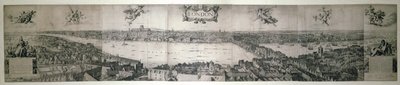 Londýn, 1647 (měděný plech) od Wenceslaus Hollar