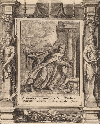 Mnich, 1651. od Wenceslaus Hollar