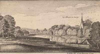 Poblíž Albury, 1645. od Wenceslaus Hollar