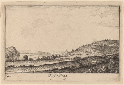 Blízko Prahy od Wenceslaus Hollar
