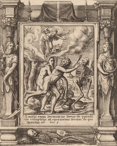 Ztracený ráj, 1651. od Wenceslaus Hollar