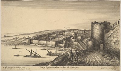 Část Tangeru shora, 1670. od Wenceslaus Hollar