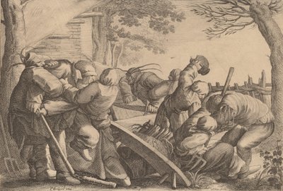 Selská rvačka, 1646. od Wenceslaus Hollar