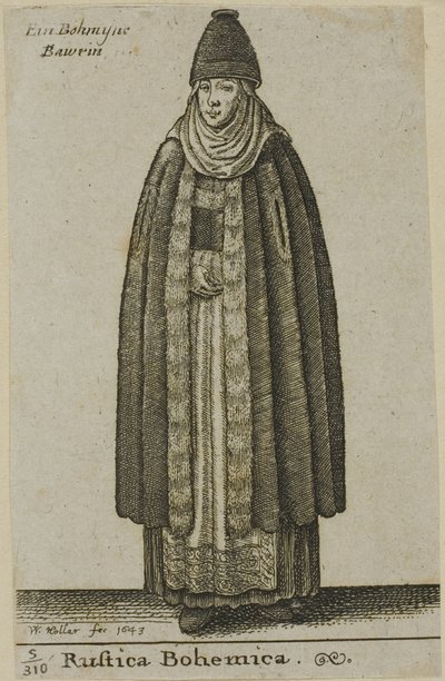 Selka z Čech od Wenceslaus Hollar