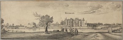 Richmondský park od Wenceslaus Hollar