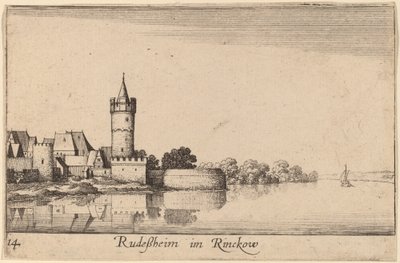 Rudesheim od Wenceslaus Hollar