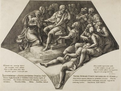 Seleukos a Jeho Syn od Wenceslaus Hollar