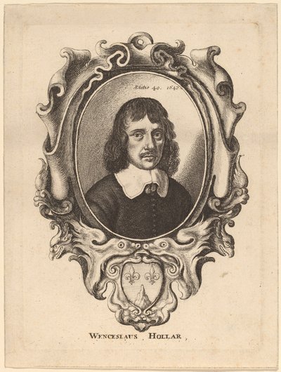 Autoportrét od Wenceslaus Hollar