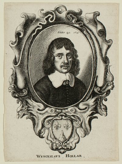 Autoportrét od Wenceslaus Hollar
