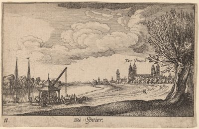 Speyer od Wenceslaus Hollar