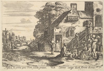 Jaro, 1629. od Wenceslaus Hollar