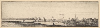 Štrasburk od Wenceslaus Hollar