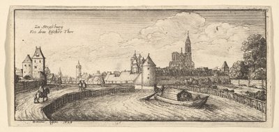 Štrasburk, 1663-65. od Wenceslaus Hollar