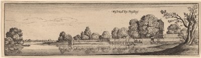 Strasbourg: A Toll House, c. 1632. od Wenceslaus Hollar