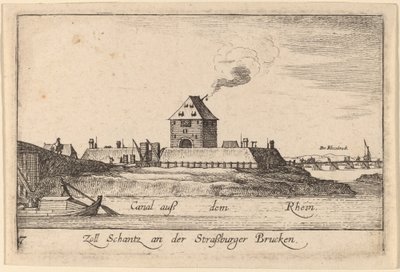 Štrasburk: Mýtný dům od Wenceslaus Hollar