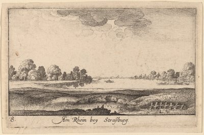 Štrasburk: Mýtný dům od Wenceslaus Hollar