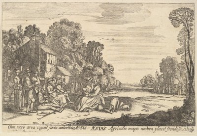 Léto, 1629. od Wenceslaus Hollar