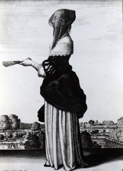 Léto, 1644 od Wenceslaus Hollar