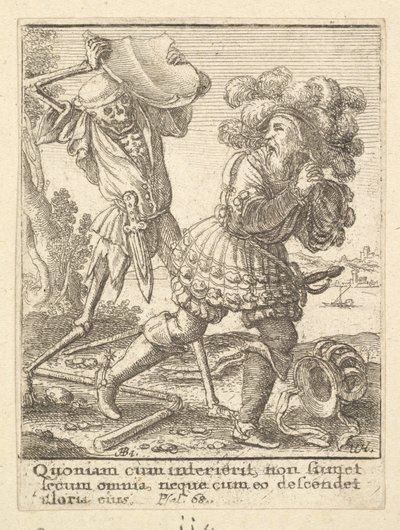 Hrabě z tance smrti, 1651. od Wenceslaus Hollar