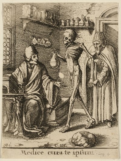 Doktor a smrt od Wenceslaus Hollar