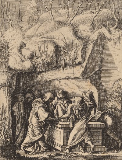 Pohřeb. od Wenceslaus Hollar