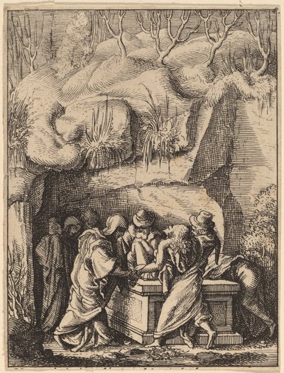 Pohřeb od Wenceslaus Hollar