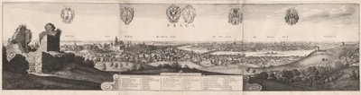 Velká vyhlídka na Prahu, 1649. od Wenceslaus Hollar