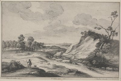 Lovec od Wenceslaus Hollar
