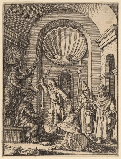 Výsměch od Wenceslaus Hollar