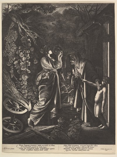 Výsměch Ceres, 1646. od Wenceslaus Hollar