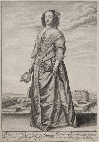 Roční období od Wenceslaus Hollar