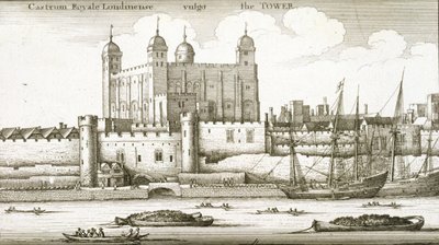 Tower of London, 1647 od Wenceslaus Hollar