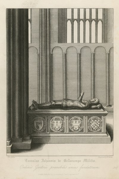 Hrob Johna Beauchampa od Wenceslaus Hollar