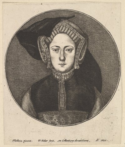 Neznámá žena, 1647. od Wenceslaus Hollar
