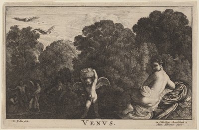 Venuše od Wenceslaus Hollar