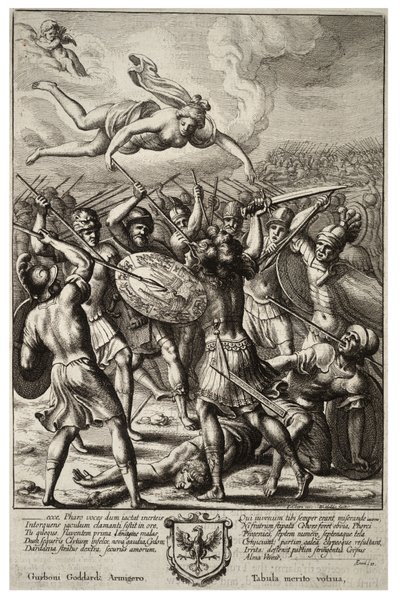 Venuše chránící Aenea. stát 2 od Wenceslaus Hollar