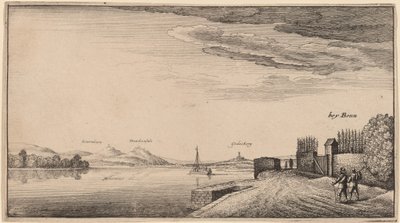 Pohled na Lewenberg od Wenceslaus Hollar