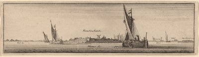 Pohled na Shenckenschantz, 1647. od Wenceslaus Hollar