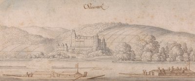Pohled na Steiereck na Dunaji od Wenceslaus Hollar