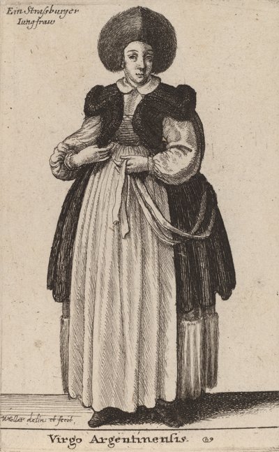 Panna Argentina od Wenceslaus Hollar