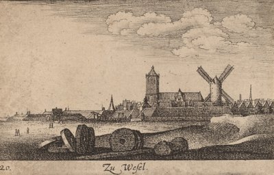 Wesel, 1635. od Wenceslaus Hollar