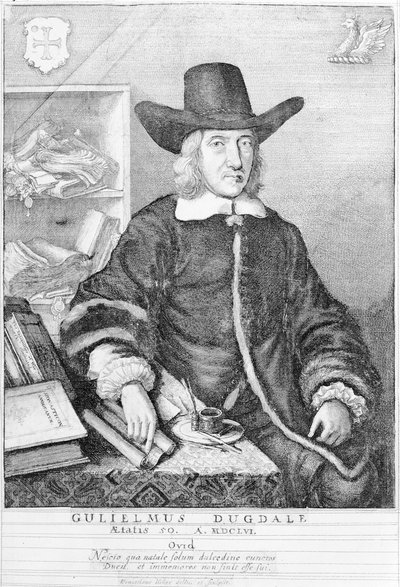 William Dugdale, 1656 od Wenceslaus Hollar