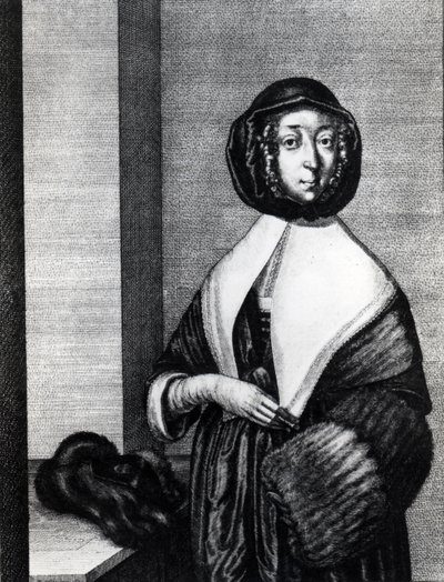 Zima, 1641 od Wenceslaus Hollar