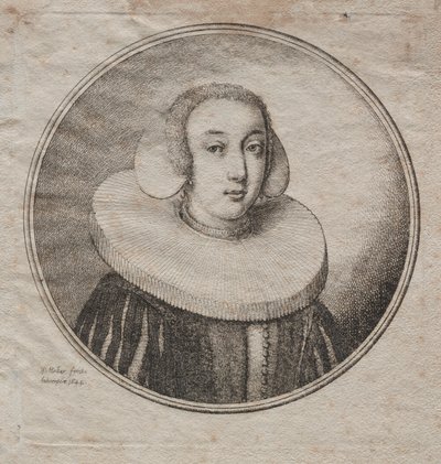 Žena s želé z mlýnského kamene, 1644. od Wenceslaus Hollar